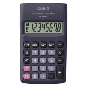 Casio HL-815L Basic Calculator (8 Digit)