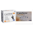 CareSens N Blood Glucose Test Strips, combo pack - 100 strips   100 safety lancets