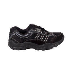 HealthPlus Diabetic Sports Shoes for Men (With Lace), 9, black