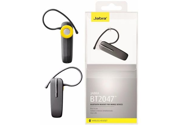 Jabra BT2047 Mono Bluetooth Headset, Black