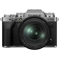 Fujifilm X-T4 Mirrorless Digital Camera with 16-80mm Lens, Silver