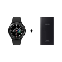 Samsung SM-R890SL Galaxy Watch 4 Classic Black+ Samsung EB-P5300 Powebank Cosmic Grey