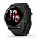 Garmin Venu 2S 45 mm Slate stainless steel bezel with black case and silicone band