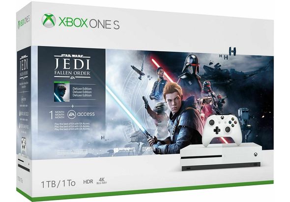 Microsoft Xbox One S 1TB Console with Jedi Fallen Order Bundle