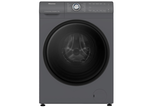 Hisense A+ + Free Standing 10KG Front load with Invertor Motor, Titanium color, 14 programme
