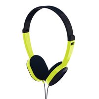 Hama“ Kids” Headphones, On-Ear, Sound Limiting Technology, Black/Green