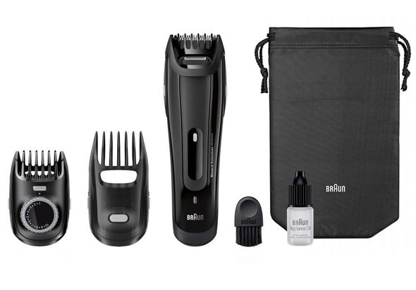 Braun BT5070 Beard Trimmer With 2 Comb Attachments+ Soft Bag