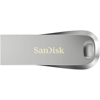 SanDisk 32GB Ultra Luxe USB 3.1 Gen 1 Flash Drive, Silver