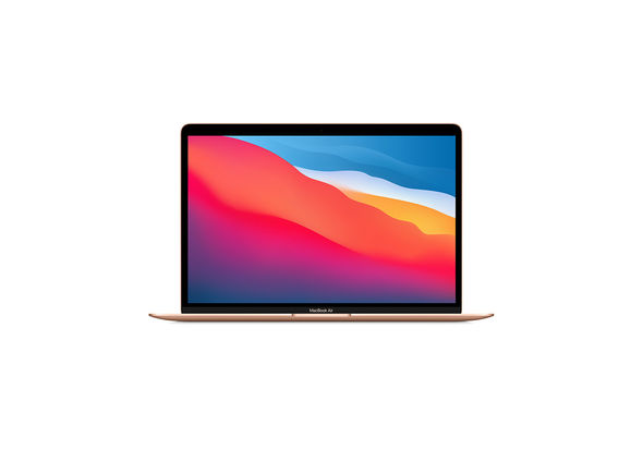 Apple MacBook Air 13  M1 Chip with 8-Core CPU and 8-Core GPU, 8GB RAM, 512GB Arabic, Gold