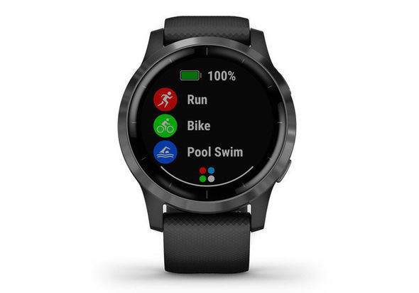 Garmin Vivoactive 4 GPS Smartwatch, Black
