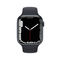 Apple Watch Series 7, Midnight Aluminium Case with Midnight Sport Band, 45mm, GPS and Cellular