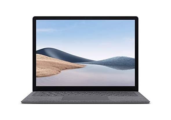 Microsoft Surface Laptop 4, Touchscreen Laptop, 13.5  Pixelsense Display, Amd Ryzen 5 4680U Processor, 8Gb Ram, 256Gb Ssd, Amd Radeon Graphics, Win11, Platinum