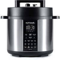 Nutricook Smart Pot 2 Electric 9-In-1 Pressure Cooker 8L, Aluminium