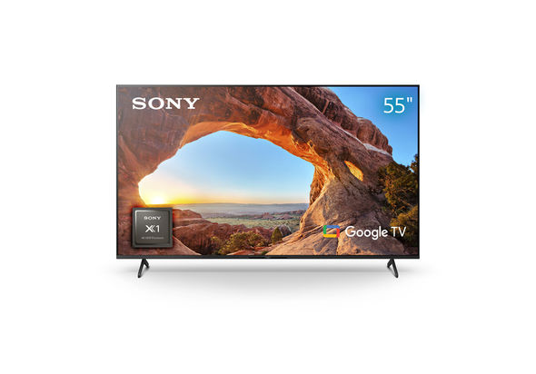Sony 55 Inch BRAVIA X85J Smart Google TV, 4K Ultra HD With High Dynamic Range HDR, KD-55X85J, 2021 Model