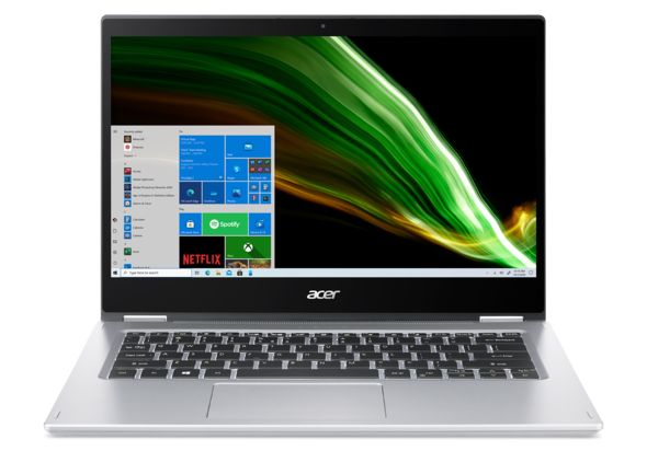 ACER SP114-31-C63-NX. ABWEM. 007, Intel Celeron - N4500, 4 GB RAM, 128 GB SSD, Intel Graphics, 14  FHD Ultrabook, Silver