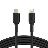 Belkin BOOST CHARGE Silicon USB-C to Lightning Cable (1m / 3.3ft, Black)