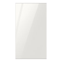 Samsung RA-B23DUU35 Door panel (Top Part) for BESPOKE Fridge Freezer, Glam White (Glam Glass)