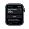 Apple Watch Series 6 GPS+ Cellular, 40mm Blue Aluminium Case with Deep Navy Sport Band