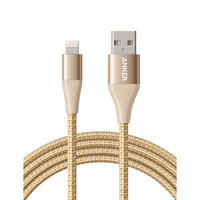 Anker PowerLine+ II Lightning Cable, Gold