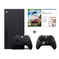 Microsoft Xbox Series X 1TB Console+ Forza 5+ Elite Series 2 Wireless Controller+ Microsoft 365 Personal (1 Year) (Bundle)