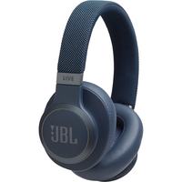 JBL LIVE 650BTNC Wireless Over-Ear Noise-Canceling Headphones,  Blue