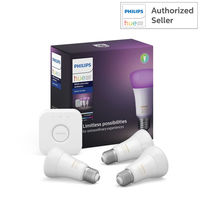 Philips Hue White and Color Ambiance 9W A60 E27 3 Set Starter Kit
