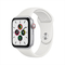 Apple Watch SE GPS, 44mm Silver Aluminium Case with White Sport Band