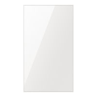 Samsung RA-F18DBB35 Door panel (Bottom Part) for BESPOKE FDR Refrigerator, Glam White (Glam Glass)