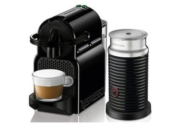 Nespresso Inissia Coffee Machine W/ Aeroccino 3 Milk Frother 700 ml