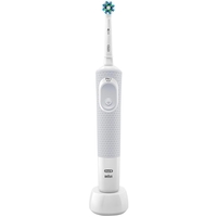 Oral B D100.413. 1 (Box) , Vitality Cross Action Rechargeable Toothbrush, White