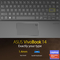 Asus VivoBook 14 Core I7-1165G7, 16GB RAM, 1TB SSD, NVIDIA MX350 2GB, 14  FHD, Black