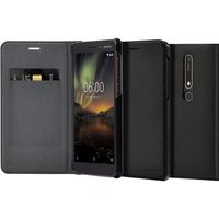 Nokia CP-308 Slim Flip case for Nokia 6.1 black (1A21RSF00VA)