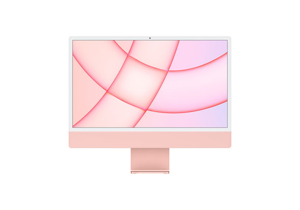 Apple iMac M1 chip with 8-Core CPU and 7-Core GPU 8GB RAM, 256GB 24  Desktop Arabic and English, Pink