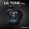 LG Tone Free FN6 True Wireless Bluetooth Earbuds,  Black