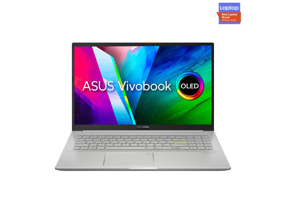 ASUS Vivobook 15 OLED, Slim Laptop, Intel Core I5-1135G7, 8GB RAM, 512GB SSD, Nvidia GeForce MX 350 2GB, 15.6 Inch FHD (1920x1080) OLED, Win10 Home, Silver