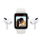Apple Watch Series 6 GPS, 40mm Silver Aluminium Case with White Sport Band