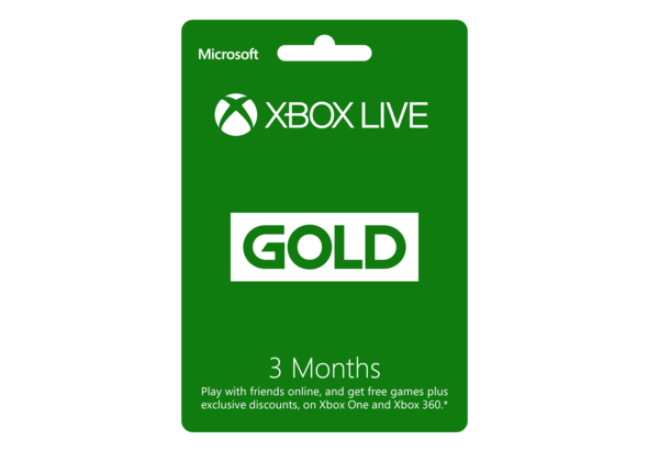 Microsoft Xbox Gold 3mo R17