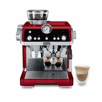 DeLonghi La Specialista Pump Espresso Coffee Machine, Red