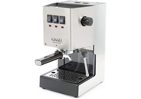 Gaggia Classic Pro Manual Espresso Pump Machine Professional Group Head, Filter Holder and Steam Wand