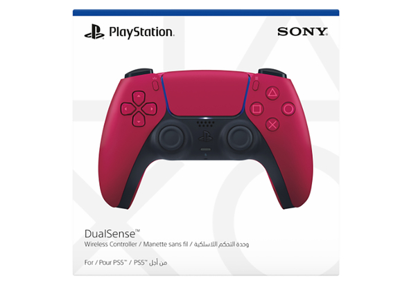 Sony PS5 DualSense Wireless Controller, Cosmic Red