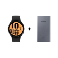 Samsung SM-R870GN Galaxy Watch 4 44mm Black+ Samsung EB-P3300 Powerbank Grey