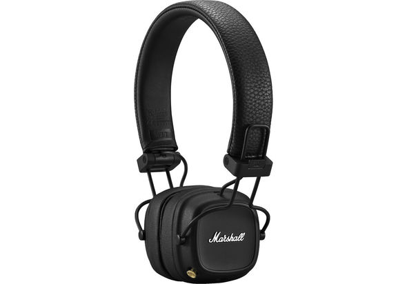 Marshall Major IV Wireless On-Ear Headphones, Black