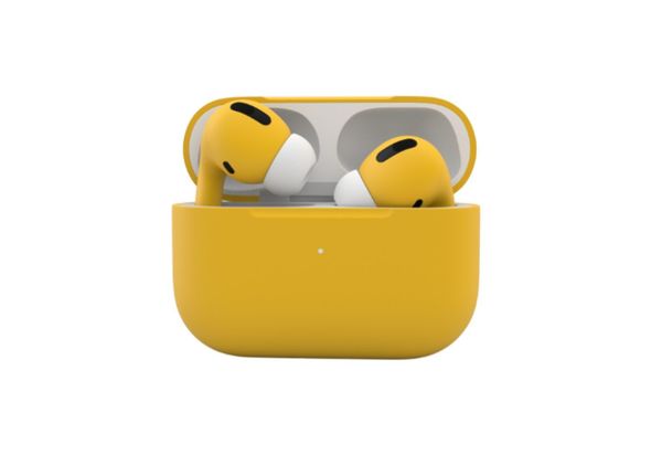 Merlin Craft Apple Airpods Pro, Matte Yellow