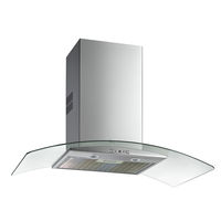 Teka 60 cm Wall-mounted range Hood NC 680, 4 Speeds, Stainless steel with Glass Wing