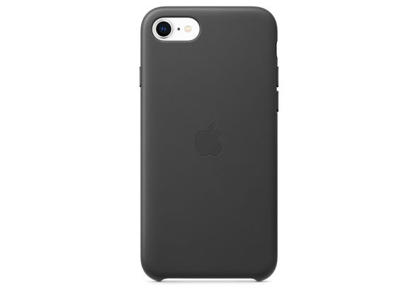 Apple iPhone SE Leather Case,  Black