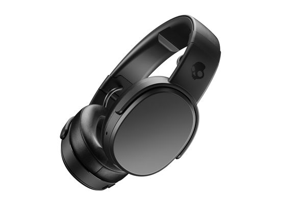 Skullcandy Crusher Wireless Over-the-Ear Headphones, Black/Coral