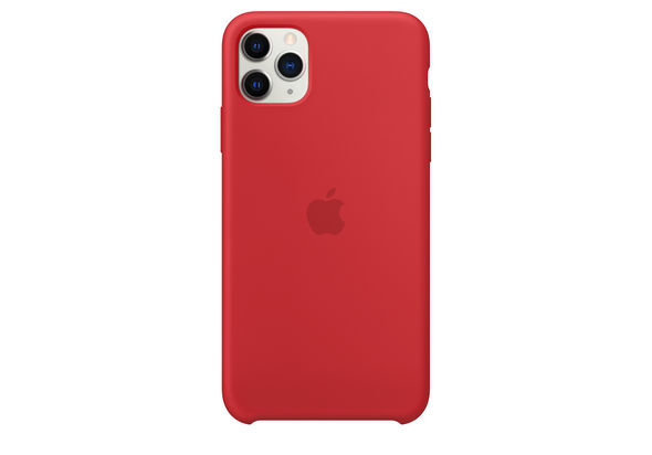Apple iPhone 11 Pro Max Silicone Case, (PRODUCT) RED