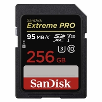 SanDisk Extreme Pro 256GB SDXC UHS-I Card