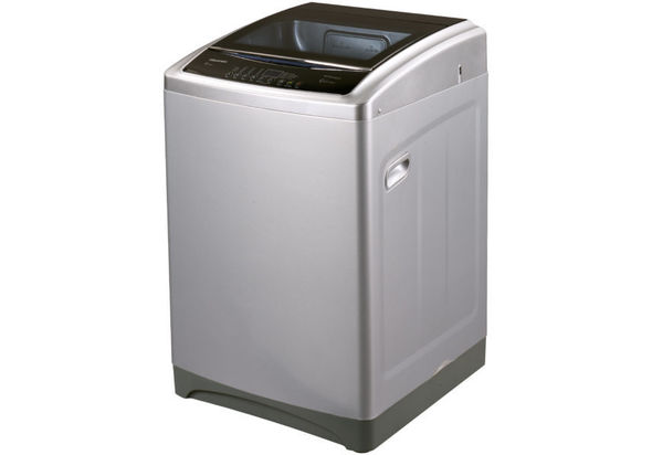 Hisense A+ Free Standing Top Loading WM - 16 KG with Titanium Finish, Super Quick Wash, Power-Off Protection, Time Delay Function, Hydraulic Damping Protection, Titanium