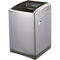Hisense A+ Free Standing Top Loading WM - 16 KG with Titanium Finish, Super Quick Wash, Power-Off Protection, Time Delay Function, Hydraulic Damping Protection, Titanium